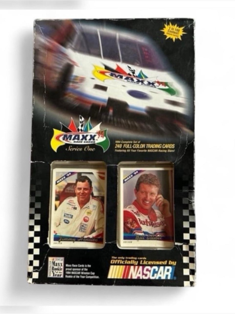 Vintage 1990s NASCAR Trading cards